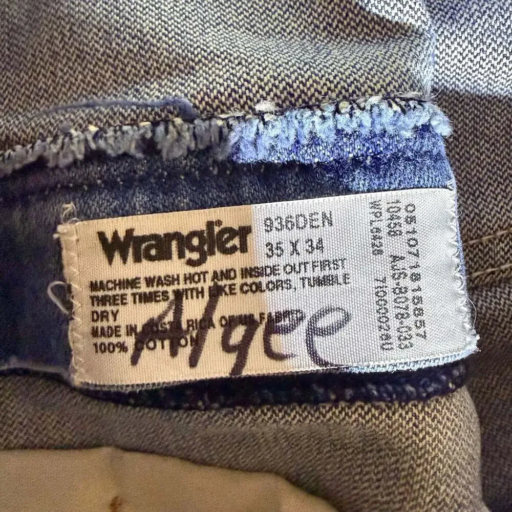 Wrangler 936DEN Cowboy Cut Slim Fit Denim Jeans